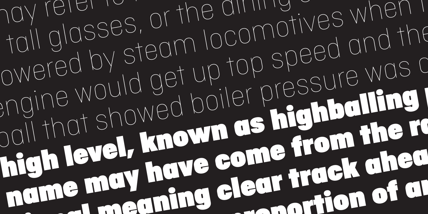 Przykład czcionki Ciutadella Display Black Italic